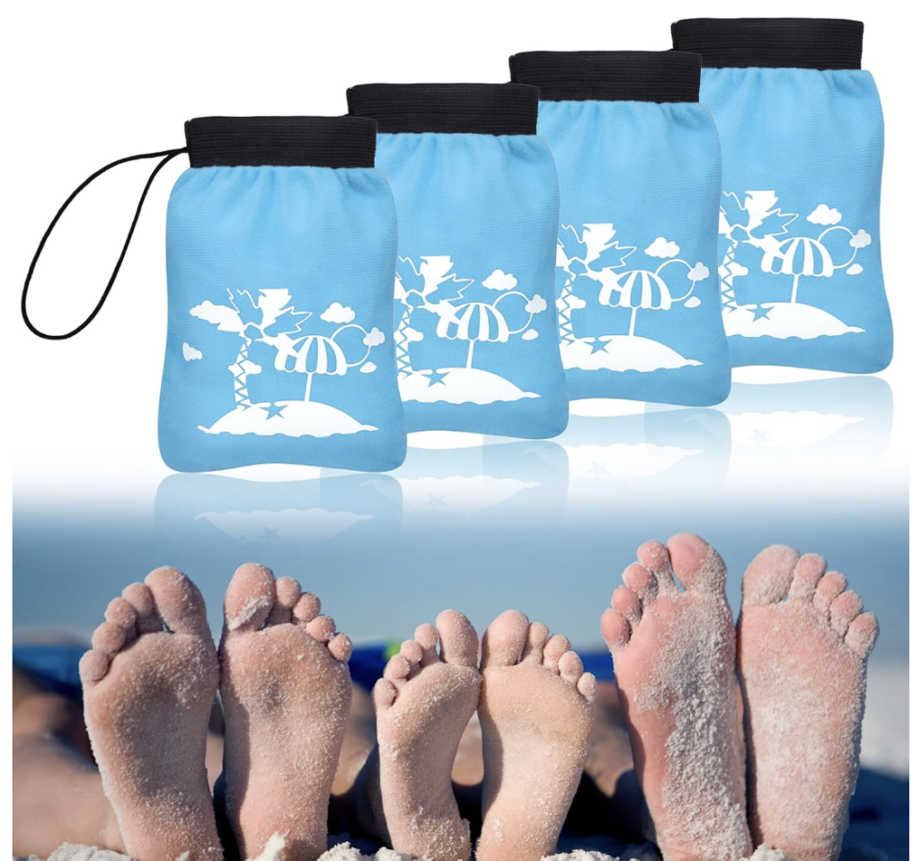 4-pack of sand remover bags!